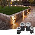 outdoor ip65 Waterproof driveway underground led deck light small inground led light outdoor led stair step lights